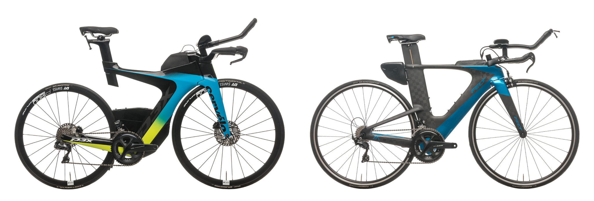 Cervelo P3x Felt IA time trial triathlon bike