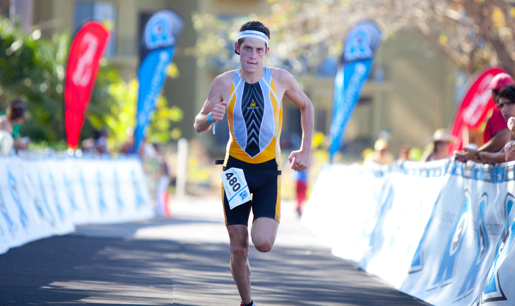 Ironman triathlon run